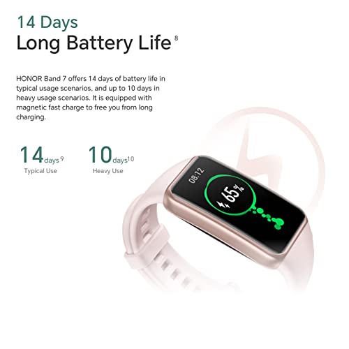 HONOR Band 7 Fitness Tracker with 96 Sports Mode