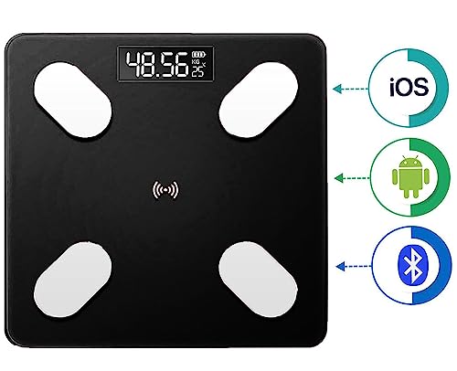 Smart Bathroom Scale with Backlit Display - 180 KG