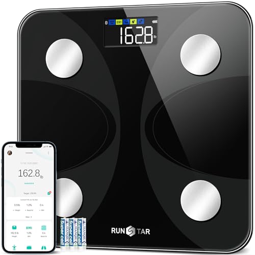 Runstar Digital Bathroom Scales with Color Display