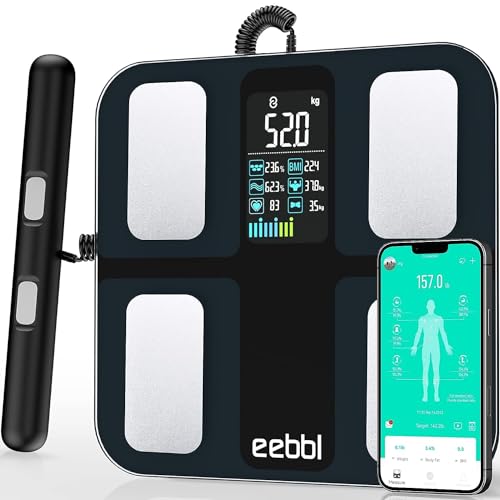 Body Fat Analyzer with Smartphone App, 400 lb