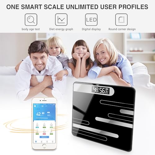 Smart Body Composition Scale with Precision Sensors