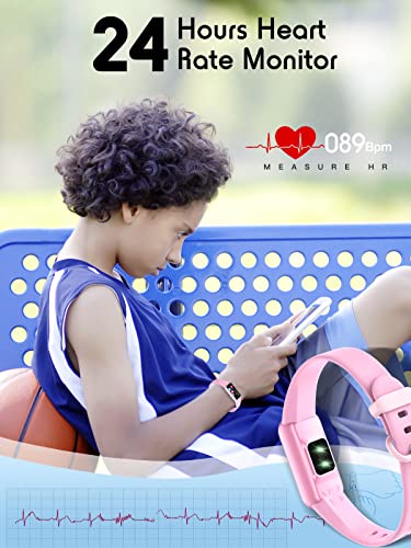 Kids Fitness Watch: Heart Rate Monitor, Sleep Tracking