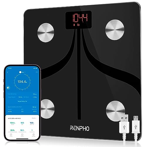 RENPHO Smart Body Composition Monitor with Bluetooth
