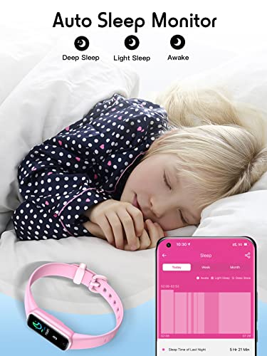 Kids Fitness Watch: Heart Rate Monitor, Sleep Tracking