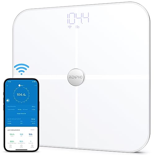 RENPHO Wi-Fi Body Fat Scales - ITO White