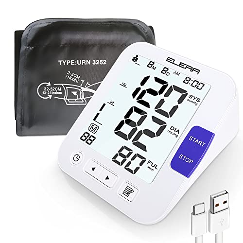ELERA Large Screen Blood Pressure Monitor