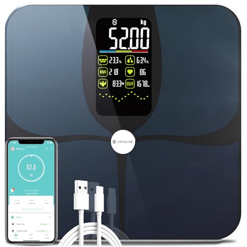 Bluetooth BMI Weight Scale with Large Display