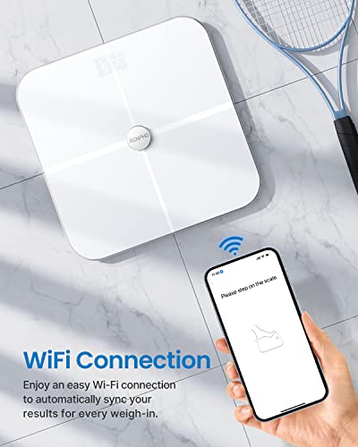 RENPHO Wi-Fi Body Fat Scales - ITO White
