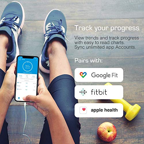 Bluetooth Bathroom Scales - Smart Body Weight Tracker