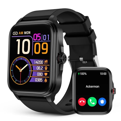 SOUYIE Smartwatch: Blood Glucose, HD Touch Screen