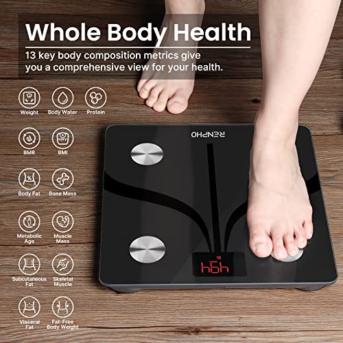 RENPHO Smart Body Composition Monitor with Bluetooth