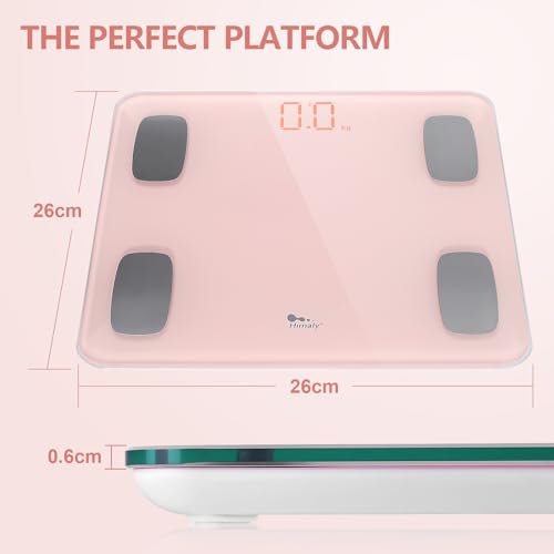 Bluetooth Smart Body Fat Scales for Fitness and Weight Loss