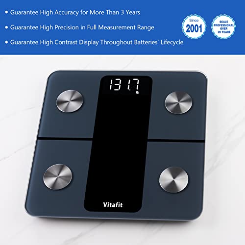 Vitafit Smart Scales for Body Weight and Fat