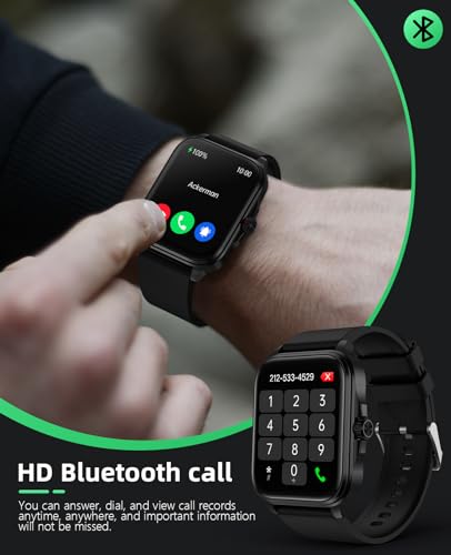 SOUYIE Smartwatch: Blood Glucose, HD Touch Screen