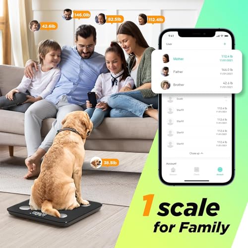 Runstar Digital Bathroom Scales with Color Display
