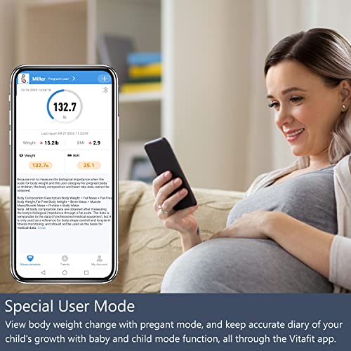 Vitafit Smart Digital Body Weight Scale with BMI