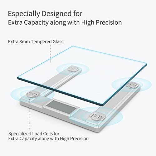 Vitafit Digital Bathroom Scales - 250kg Capacity