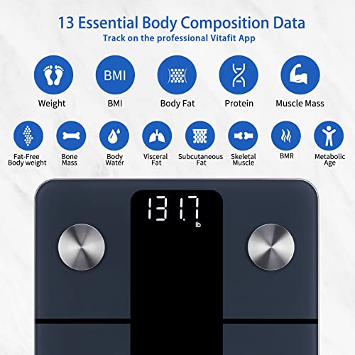 Vitafit Smart Scales for Body Weight and Fat