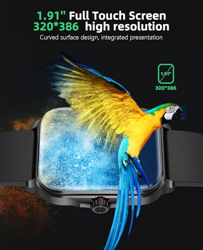 SOUYIE Smartwatch: Blood Glucose, HD Touch Screen