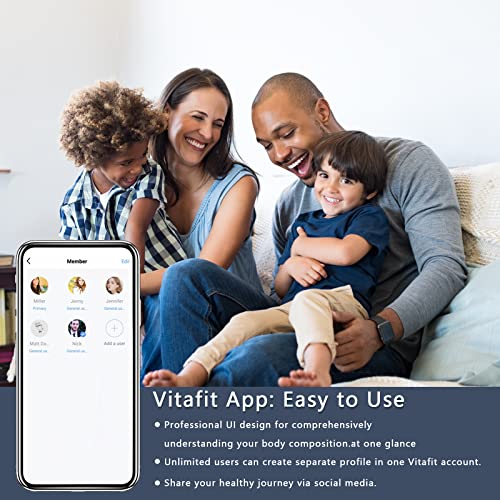 Vitafit Smart Digital Body Weight Scale with BMI
