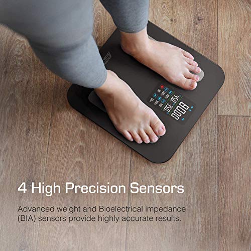 Bluetooth Bathroom Scales - Smart Body Weight Tracker