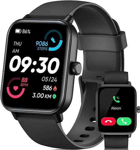 Alexa Smartwatch with Call Function, Fitness Monitoring