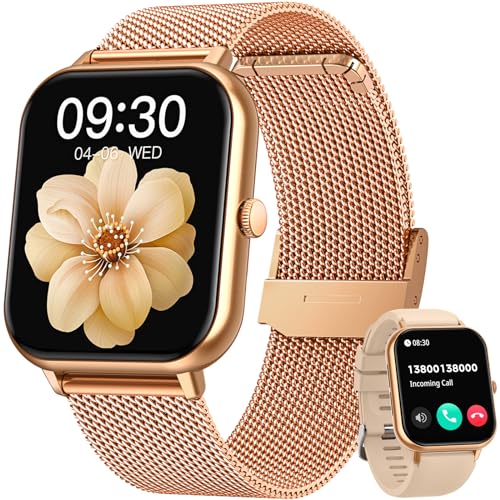 Women's 1.83" Smartwatch: Calls, Heart Rate, Sleep Monitor