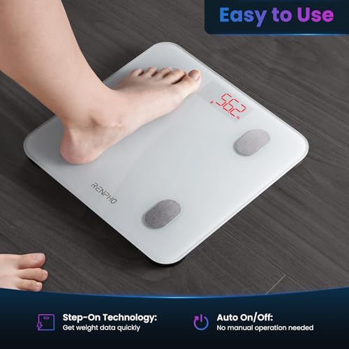 RENPHO Smart Body Weight Scale with 13 Body Analyzer