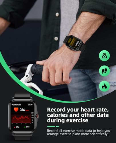 SOUYIE Smartwatch: Blood Glucose, HD Touch Screen
