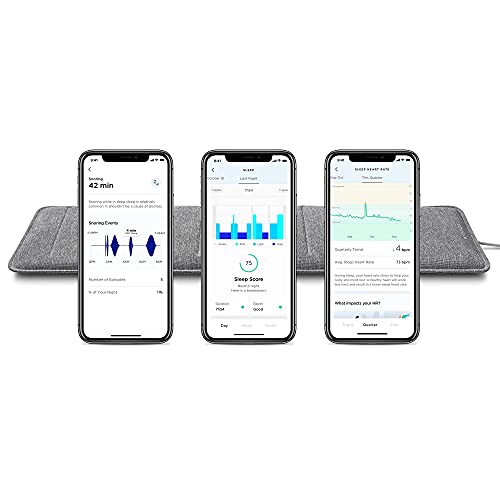 Smart Sleep Tracker: Withings Sleep Analyzer in Grey