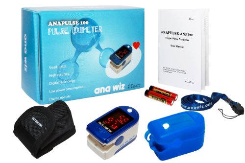Anapulse ANP100 Finger Pulse Oximeter | LED Display