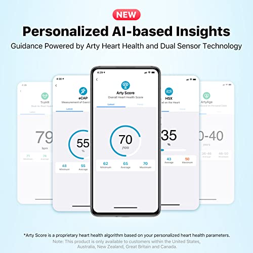 TicWatch GTH Pro Smartwatch - Heart Health and Fitness Tracker