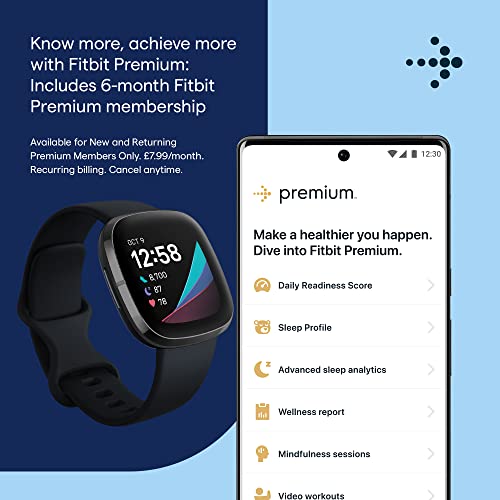 Fitbit Sense - Advanced Smartwatch for Heart Health