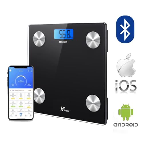 Smart Bluetooth Body Fat Scale with App