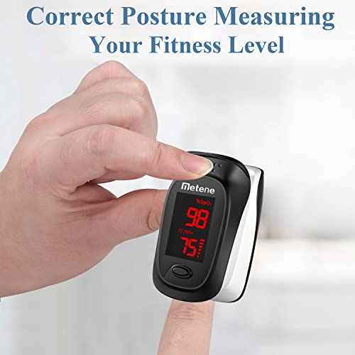 Metene Fingertip Pulse Oximeter with Accessories