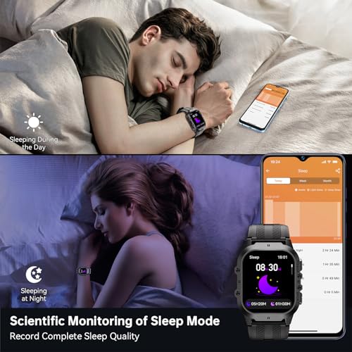 OUKITEL BT20 Military Smart Watch - 50M Waterproof