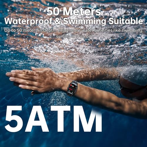 OUKITEL BT20 Military Smart Watch - 50M Waterproof