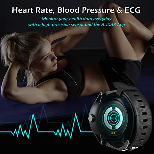AUDAR E1 - Smart Health Watch for Running, Fitness & Senior Health