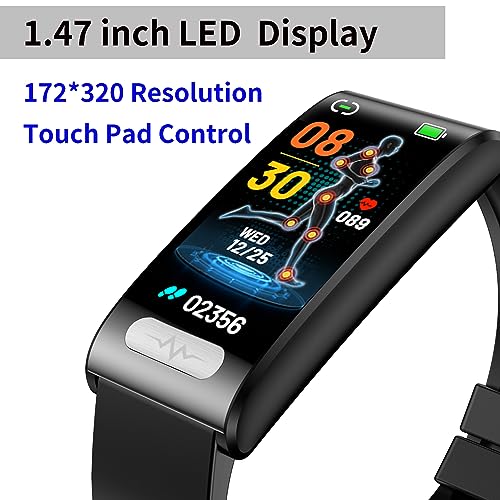 Waterproof ECG Smart Watch with Health Monitoring