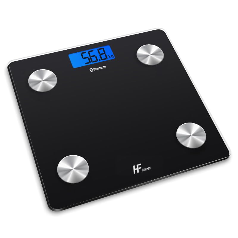 Smart Bluetooth Body Fat Scale with App