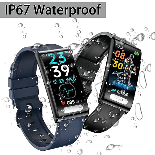 Waterproof ECG Smart Watch with Health Monitoring