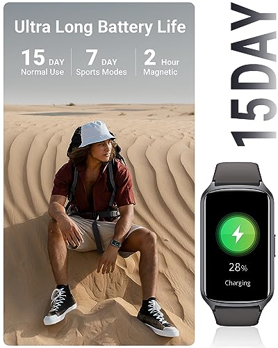 24/7 Heart Rate Tracker: Blood Oxygen, Blood Pressure