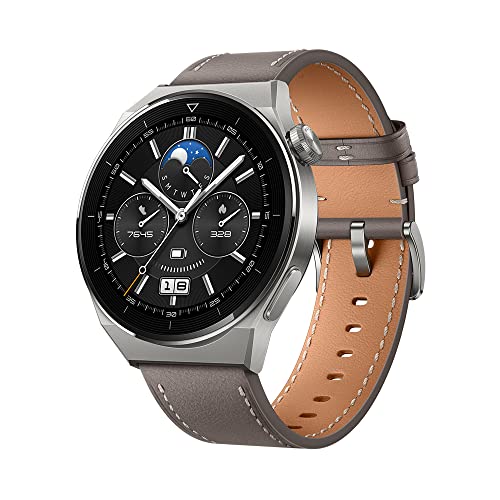 HUAWEI GT 3 Pro Smartwatch: Titanium, 2-Week Battery