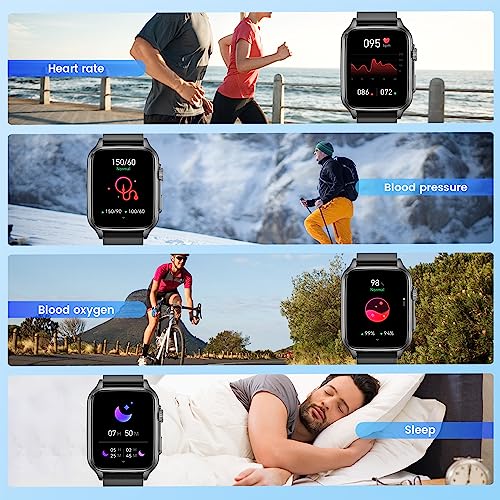 2.0" Touch Screen Smartwatch: Fitness Tracker for Men