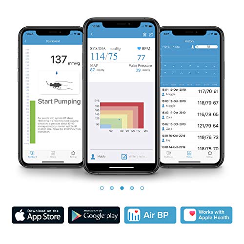 ViATOM Upper Arm Blood Pressure Monitor Bluetooth App