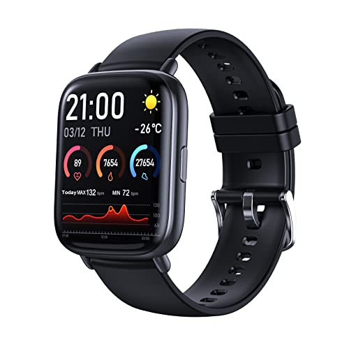 Smartwatch with Body Thermometer and Heart Rate Monitor