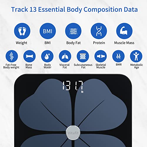 Vitafit Smart Body Fat Scales with BMI