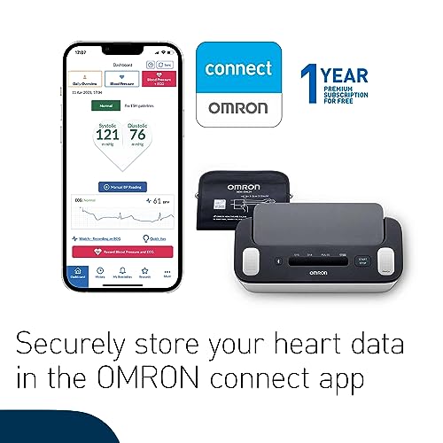 OMRON Smart Home Blood Pressure Monitor with ECG
