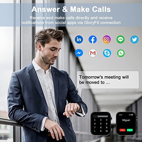 Multifunctional Smart Watch - Call, Health Monitoring, Sport Modes