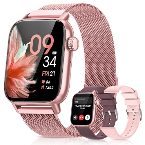 AKUMAKA Smart Watch: Women's Answer/Make Calls, 1.83